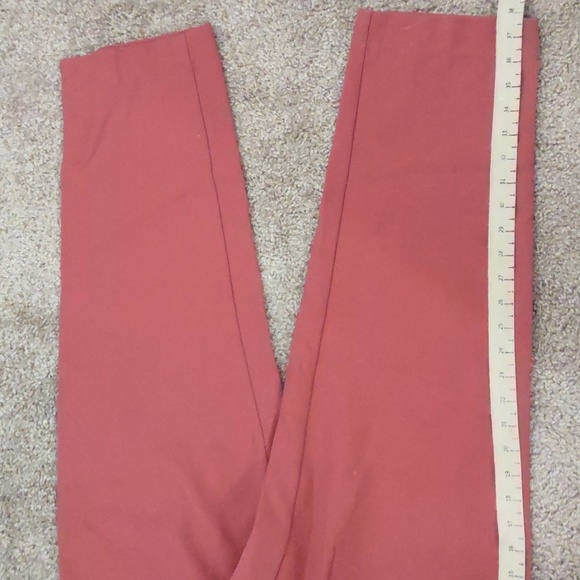 SLIGHTLY USED ANN TAYLOR SIZE 12 COLOR BURNT ORANGE DRESS PANTS - Picture 12 of 15